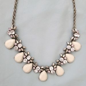 Gold statement necklace